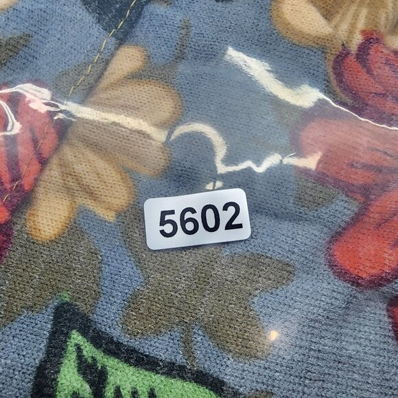 Women's Lularoe Multicolor Floral Open Front Cardigan Casual Long Sleeve Size M - Picture 13 of 13